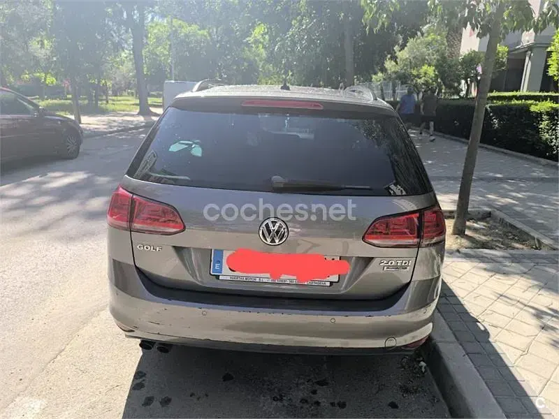 Usado VW Golf VII Sportline 150 CV (110 kW) 2016 Gris / plata Familiar