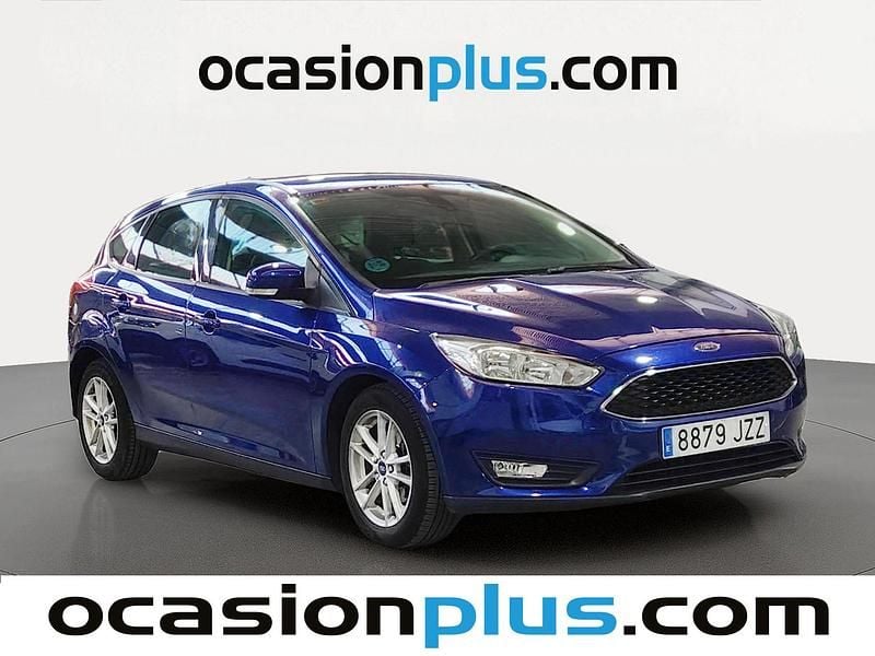 Usado Ford Focus Trend+ 125 CV (91 kW) 2017 Azul Utilitario