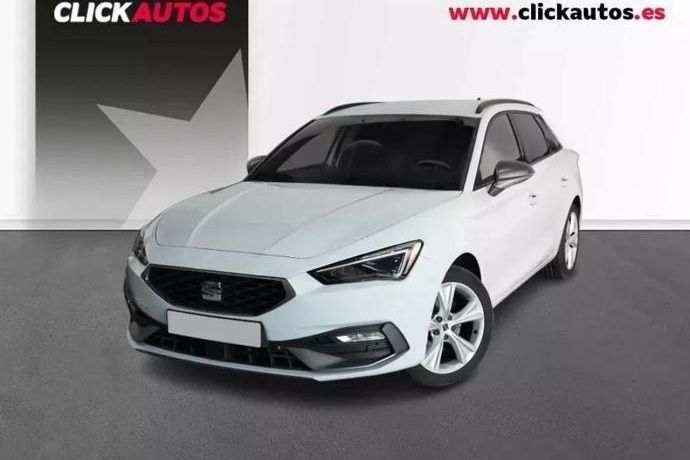 Blanco Usado 2025 Seat Leon FR Familiar | 25.000 € (Precio justo) - Imagen 1/4