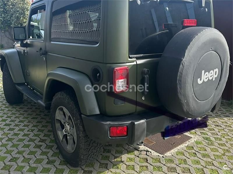 Usado Jeep Wrangler Sahara 200 CV (147 kW) 2018 Verde SUV