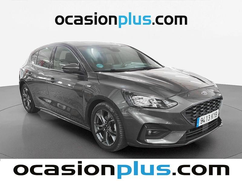 Begagnad Ford Focus ST-Line 150 HK (110 kW) 2019 Grå Halvkombi