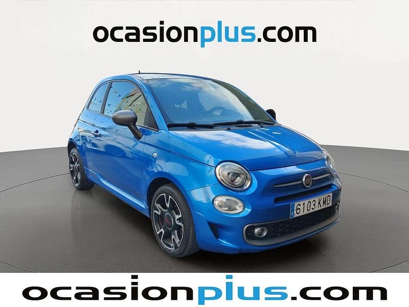 Usado Fiat 500 S 69 HP (50 kW) 2018 Azul Citadino