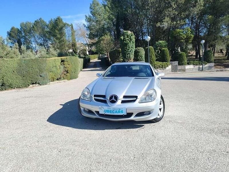 Usado Mercedes SLK200 163 CV (119 kW) 2004 Gris Descapotable