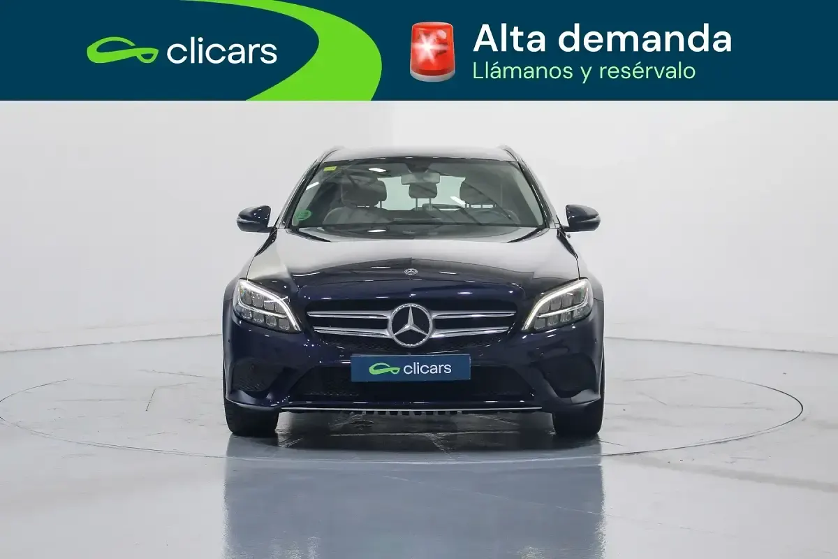 Usado Mercedes C220 194 CV (142 kW) 2019 Azul Familiar