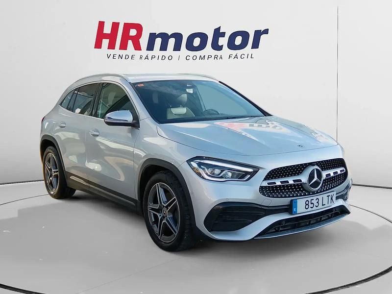 Gris Usado 2021 Mercedes GLA200 AMG line SUV | 30.940 € (Precio justo) - Imagen 1/4