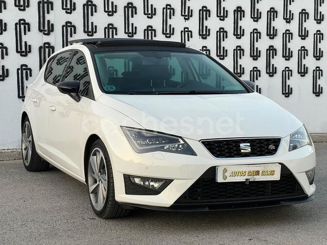 Blanco Usado 2015 Seat Leon FR Utilitario | 16.990 € (Caro) - Imagen 1/4