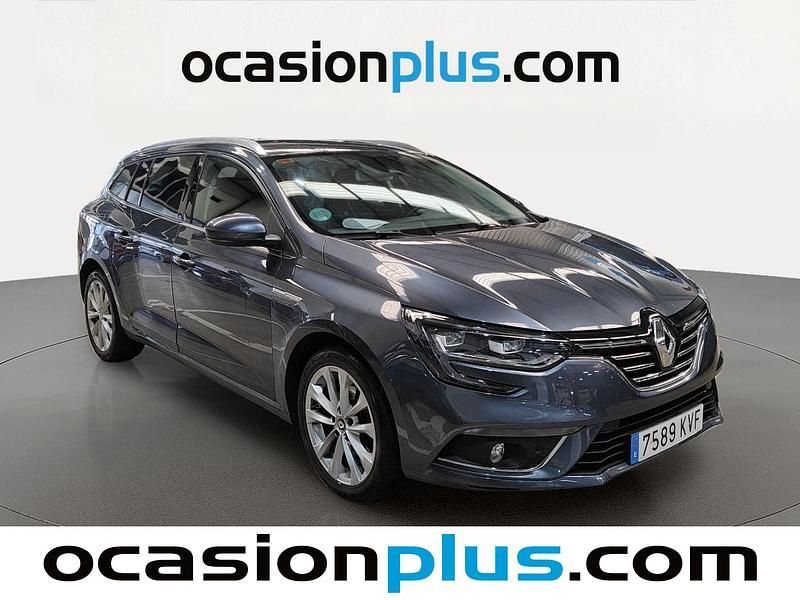 Usado Renault Mégane Zen 140 CV (102 kW) 2019 Gris Familiar
