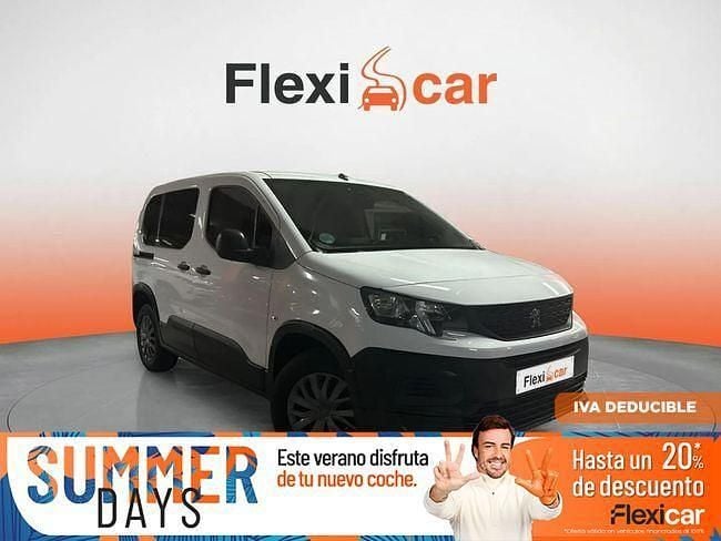 Blanco Usado 2023 Peugeot Rifter Allure Monovolumen | 18.990 € (Precio justo) - Imagen 1/4