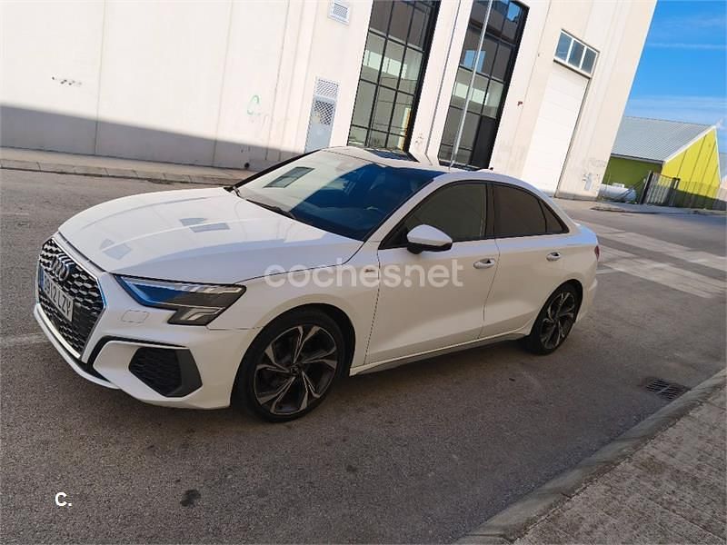 Brugt Audi A3 S-Line 150 HK (110 kW) 2022 Hvid Sedan