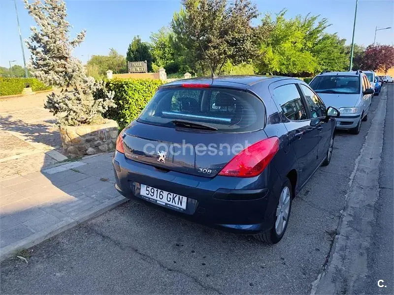 Usado Peugeot 308 Sport 120 CV (88 kW) 2009 Azul Berlina