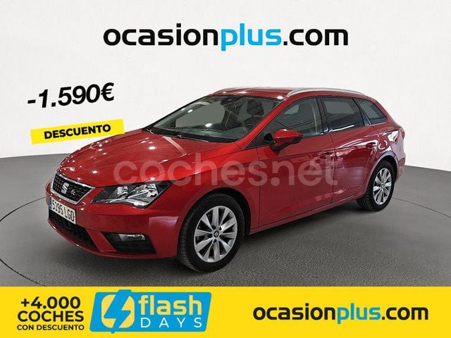 Rojo Usado 2020 Seat Leon Style Familiar | 16.800 € (Precio justo) - Imagen 1/4