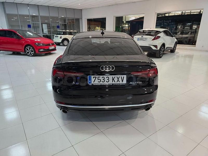 Usado Audi A5 Sportback S-Line 190 CV (139 kW) 2019 Negro Utilitario