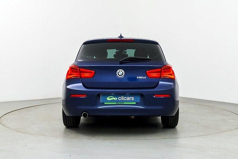 Usado BMW 116 116 CV (85 kW) 2016 Azul Utilitario