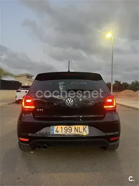 Usado VW Polo GTI 192 CV (141 kW) 2017 Negro Berlina