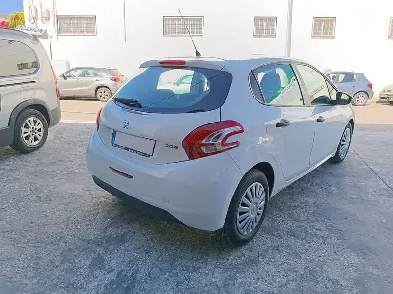 Usado Peugeot 208 Business-Line 68 CV (50 kW) 2014 Blanco Utilitario