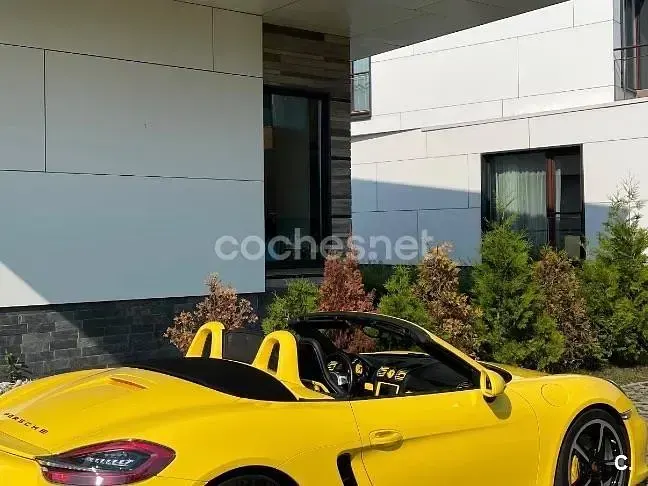 Usado Porsche Boxster 310 CV (228 kW) 2013 Amarillo Descapotable