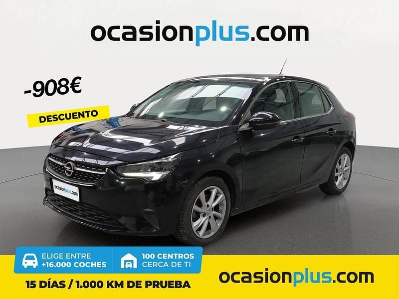 Negro Usado 2021 Opel Corsa Elegance Berlina | 9990 € (Precio justo) - Imagen 1/4