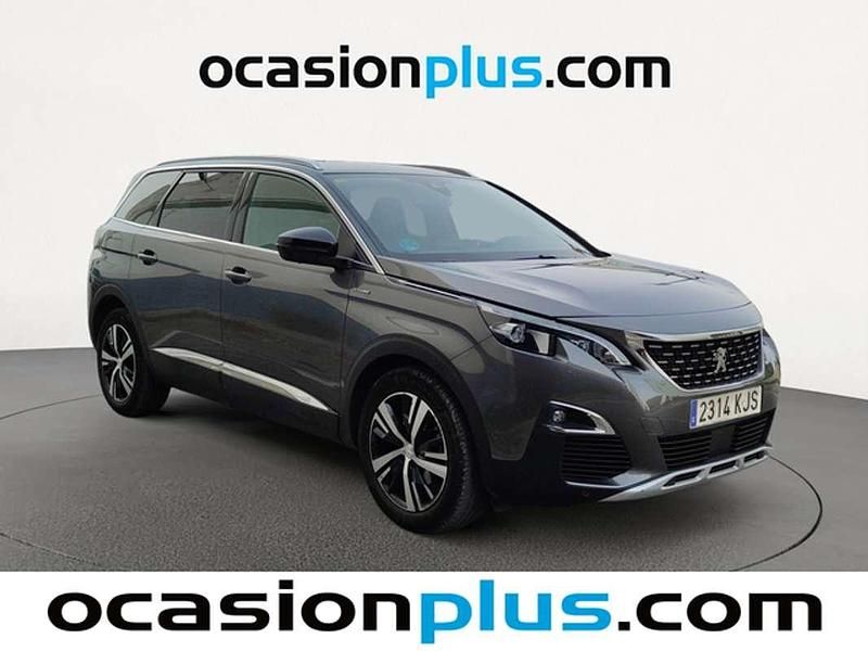 Usado Peugeot 5008 GT-line 120 CV (88 kW) 2018 Gris SUV