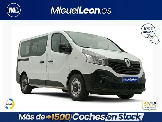 Usado Renault Trafic 125 CV (91 kW) 2017 Blanco Monovolumen
