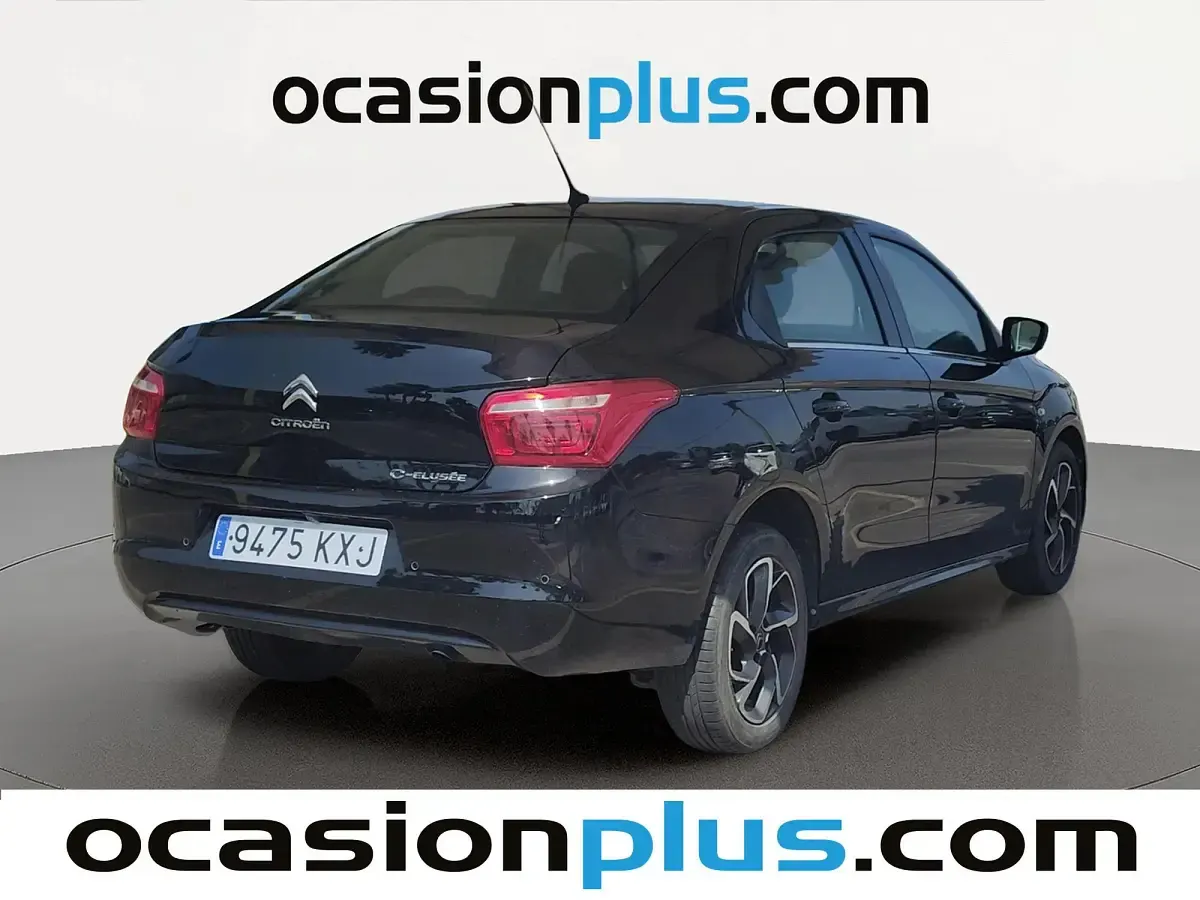 Usado Citroën C-Elysee I Shine 102 CV (75 kW) 2019 Negro Berlina
