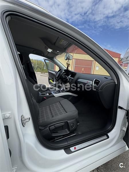 Usado Audi A4 S-Line 136 CV (100 kW) 2015 Blanco Familiar
