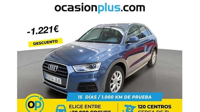 Usado Audi Q3 Design 150 CV (110 kW) 2016 Azul SUV