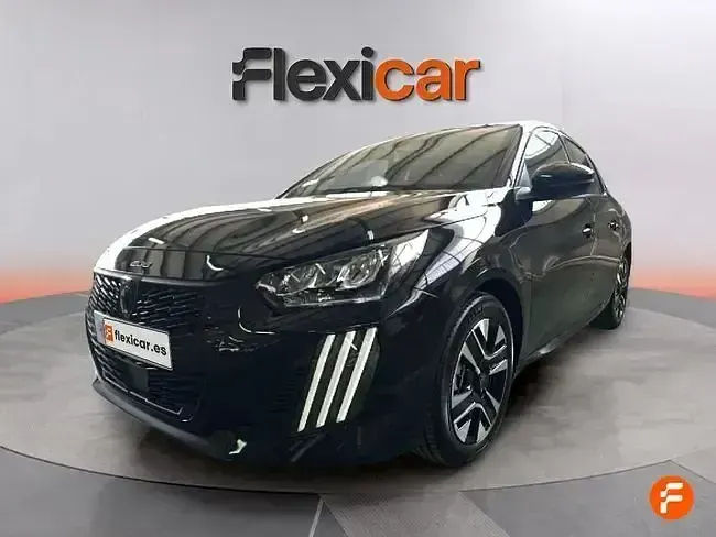 Usado Peugeot 208 Allure 100 CV (73 kW) 2025 Negro Utilitario