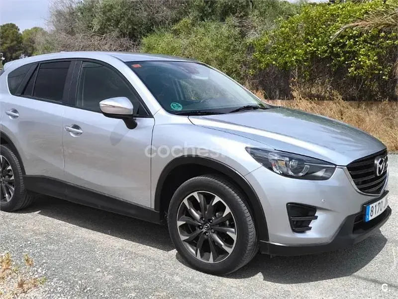 Usado Mazda CX-5 Edition 150 CV (110 kW) 2017 Gris / plata SUV
