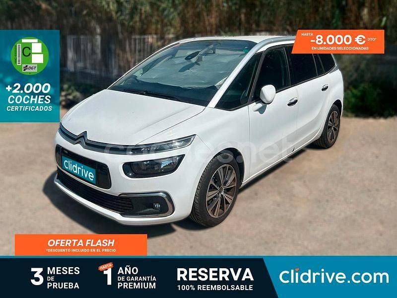 Blanco Usado 2016 Citroën Grand C4 Picasso Feel Monovolumen | 8990 € (Buen precio) - Imagen 1/3