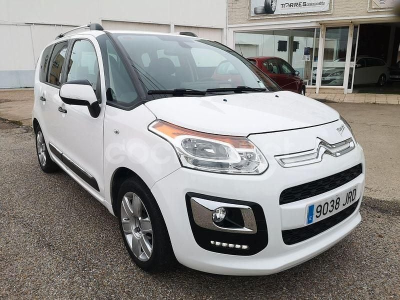 Blanco Usado 2016 Citroën C3 Picasso Live Monovolumen | 10.500 € (Precio justo) - Imagen 1/4