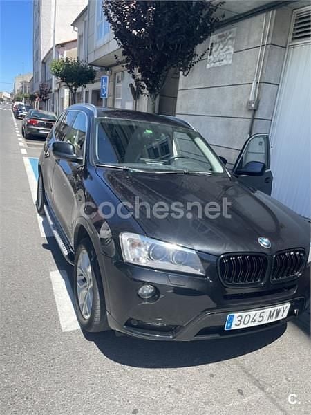 Usado BMW X3 177 CV (130 kW) 2013 Negro SUV