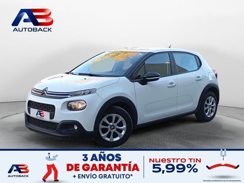 Blanco Usado 2019 Citroën C3 Feel Utilitario | 9450 € (Precio justo) - Imagen 1/2