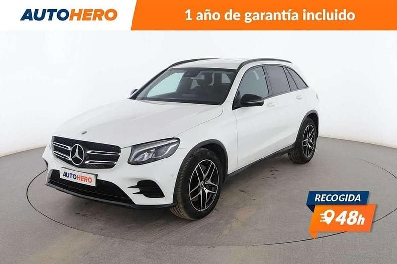 Blanco Usado 2019 Mercedes GLC220 AMG line SUV | 32.499 € (Super precio) - Imagen 1/3