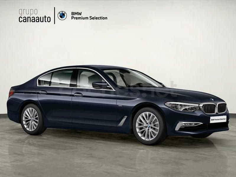 Usado BMW 520 Efficient Dynamics 190 CV (139 kW) 2017 Azul Berlina