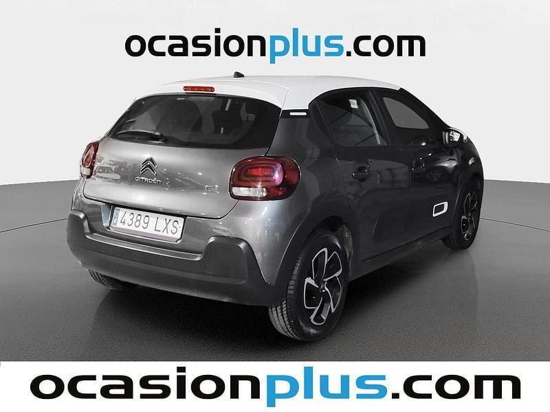 Usado Citroën C3 Feel 83 CV (61 kW) 2022 Gris Utilitario