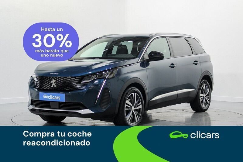Azul Usado 2024 Peugeot 5008 Allure Monovolumen | 23.990 € (Precio justo) - Imagen 1/4