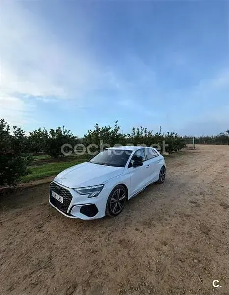Usado Audi A3 S-Line 150 CV (110 kW) 2021 Blanco Berlina