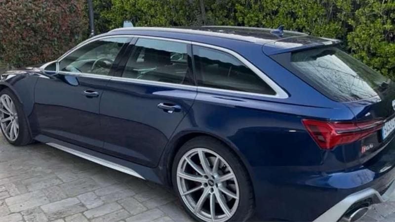 Usado Audi RS6 600 CV (441 kW) 2020 Azul Familiar
