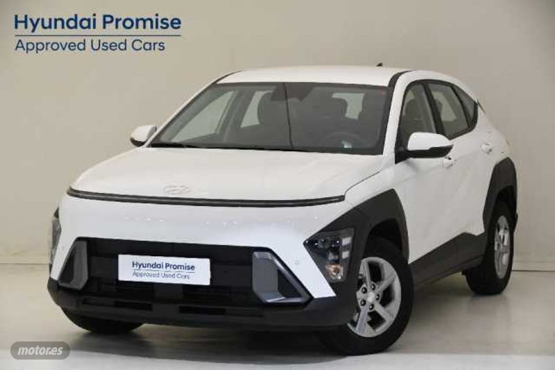 Atlas white Usado 2024 Hyundai Kona SUV | 27.900 € (Caro) - Imagen 1/4