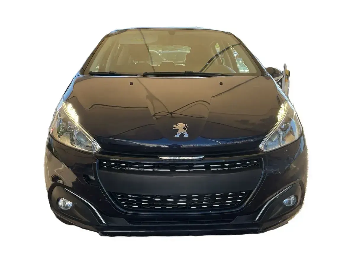 Usado Peugeot 208 Style 82 CV (60 kW) 2017 Azul Utilitario