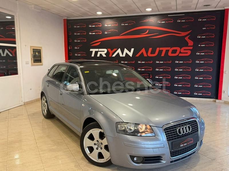 Azul Usado 2006 Audi A3 Attraction Berlina | 6499 € (Precio justo) - Imagen 1/4