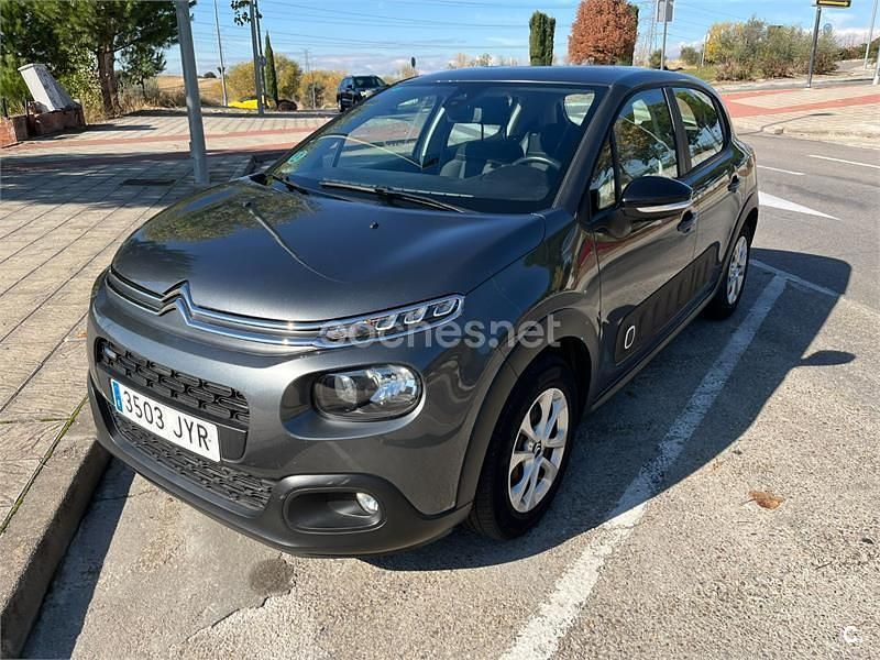 Gris / plata Usado 2017 Citroën C3 Feel Berlina | 6900 € (Buen precio) - Imagen 1/4