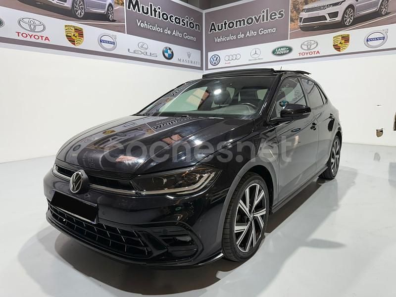 Negro Usado 2022 VW Polo R-line Berlina | 27.990 € - Imagen 1/4