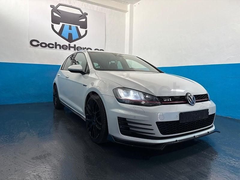 Usado VW Golf VII GTI 220 CV (161 kW) 2014 Blanco Berlina