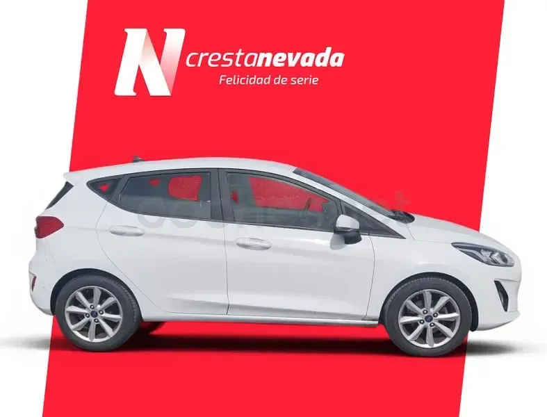 Usado Ford Fiesta Trend 125 CV (91 kW) 2021 Blanco Utilitario