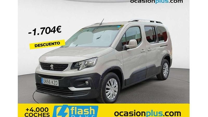 Gris Usado 2019 Peugeot Rifter Active Monovolumen | 17.046 € (Precio justo) - Imagen 1/4