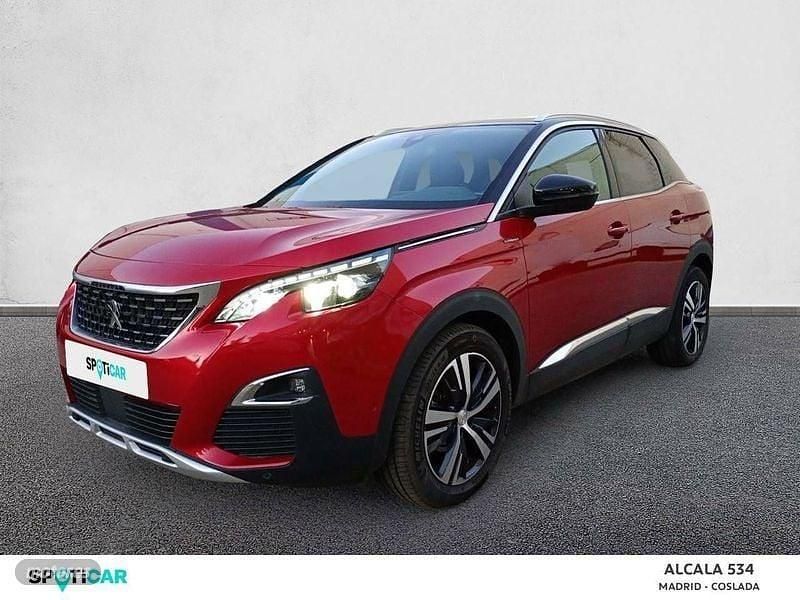 Rojo Usado 2020 Peugeot 3008 GT-line SUV | 17.990 € (Precio justo) - Imagen 1/4