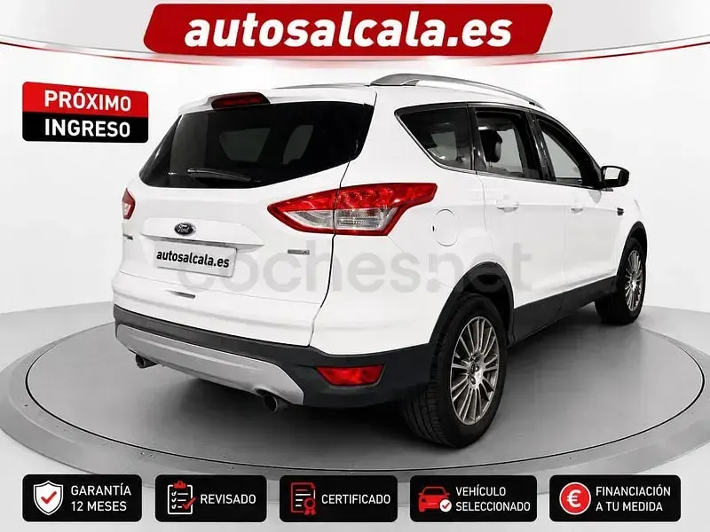 Usado Ford Ecosport Titanium 125 CV (91 kW) 2017 Blanco SUV