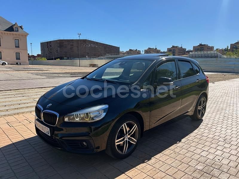 Negro Usado 2015 BMW 218 Familiar | 11.490 € (Un poco caro) - Imagen 1/4