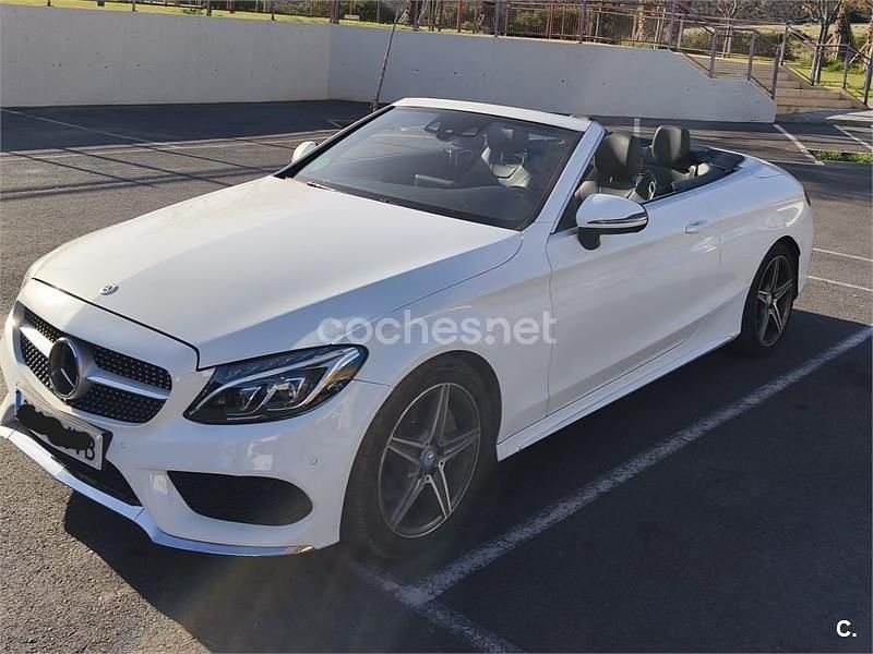 Usado Mercedes C300 245 CV (180 kW) 2016 Blanco Descapotable